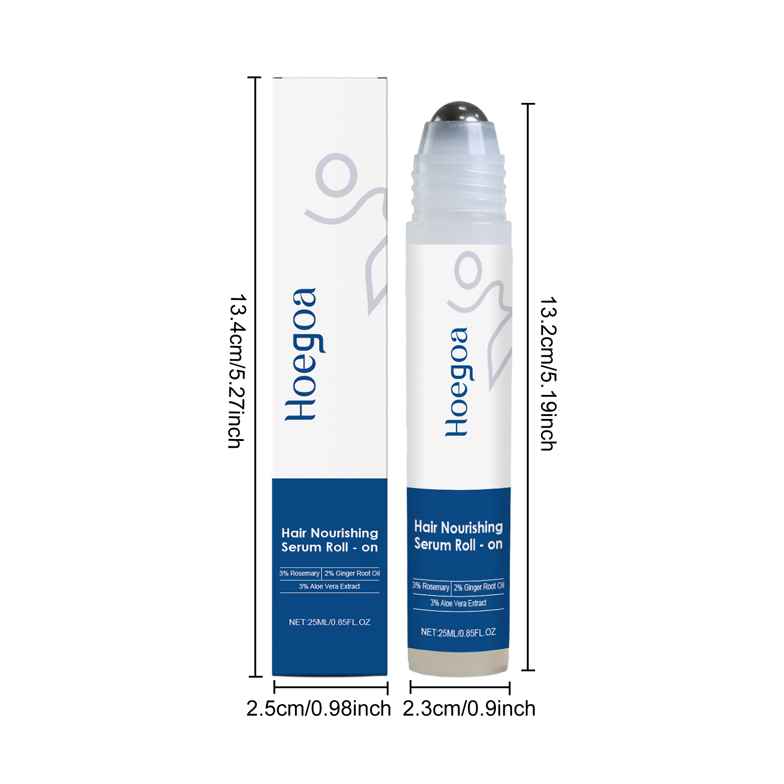 Hoegoa Hair Roll-On Essence Moisturizes and hydrates the hair follicles to nourish the scalp