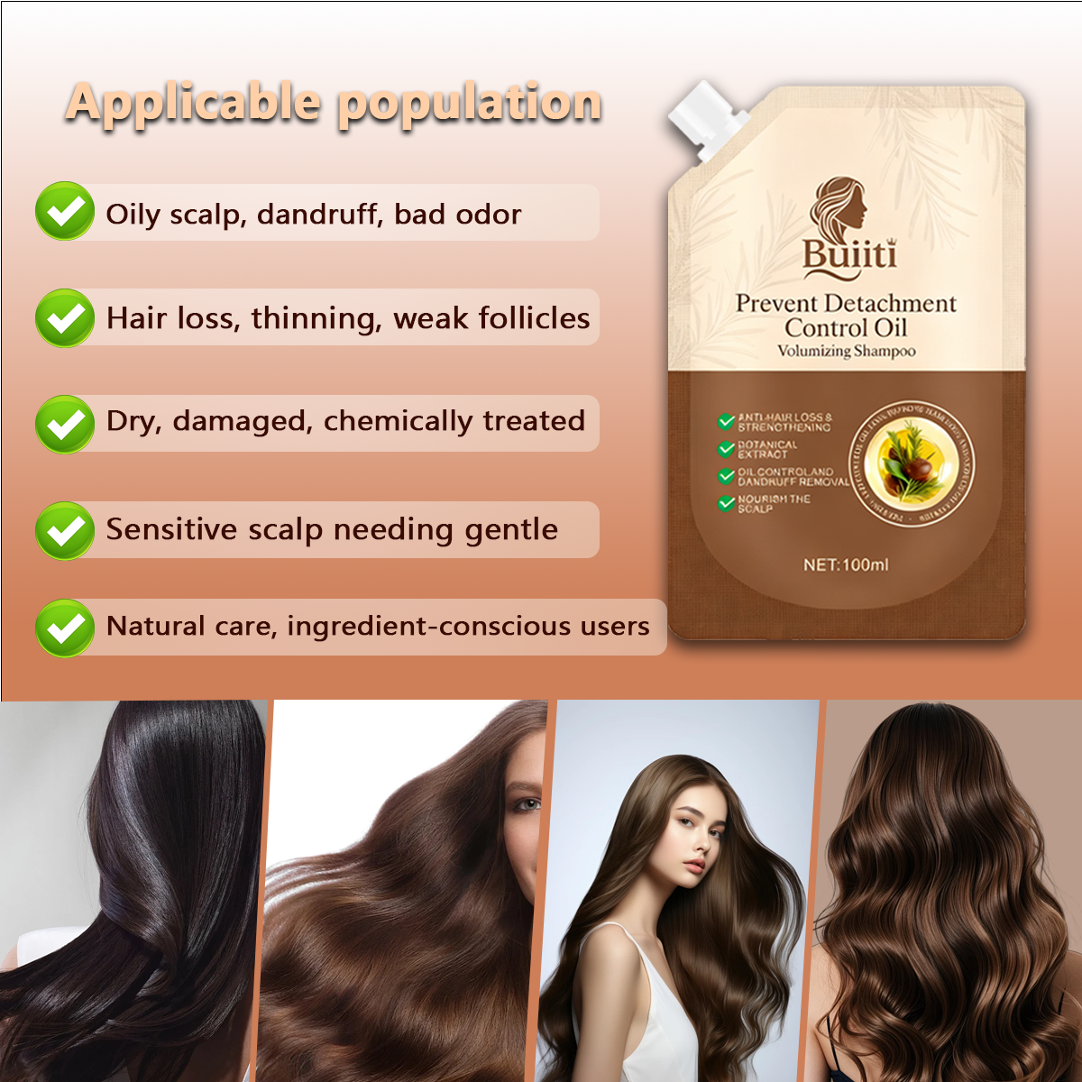 Battana Rosemary Hair Growth and Oil Control Shampoo