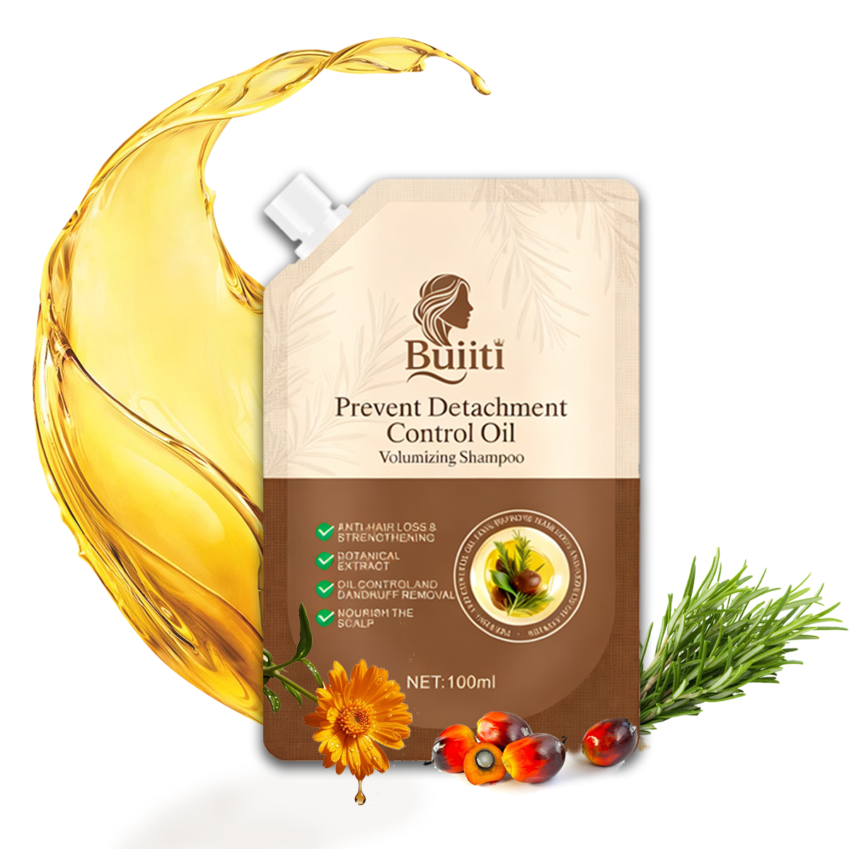 Battana Rosemary Hair Growth and Oil Control Shampoo