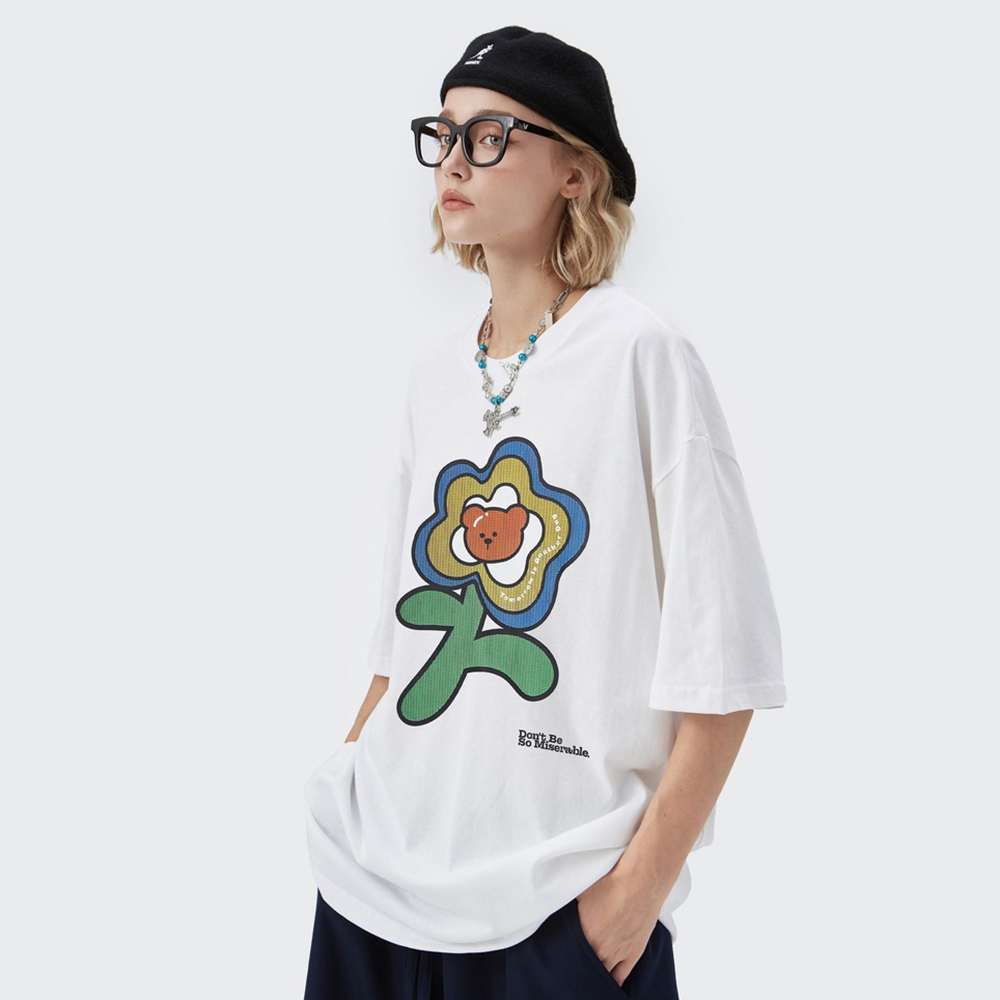 Summer Men Women Short Sleeve T-shirt Tee Pullover Tops Unisex Sweatshirt