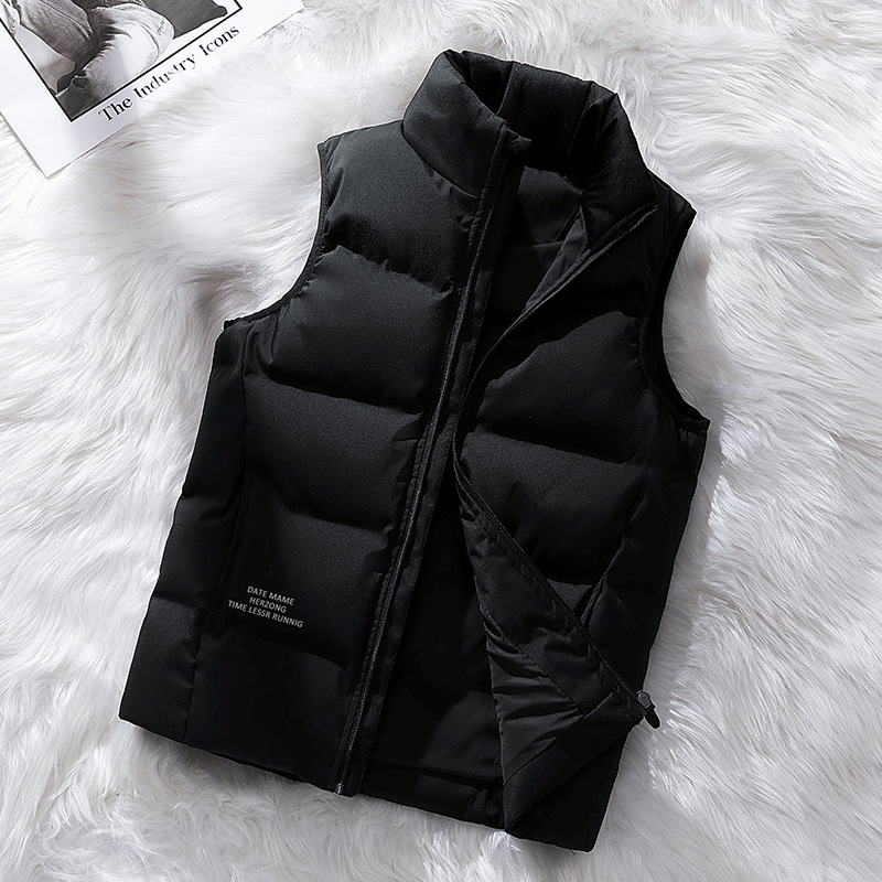 Women Men Down Vest Sleeveless Waistcoat Jacket Coat Winter Casual Parkas