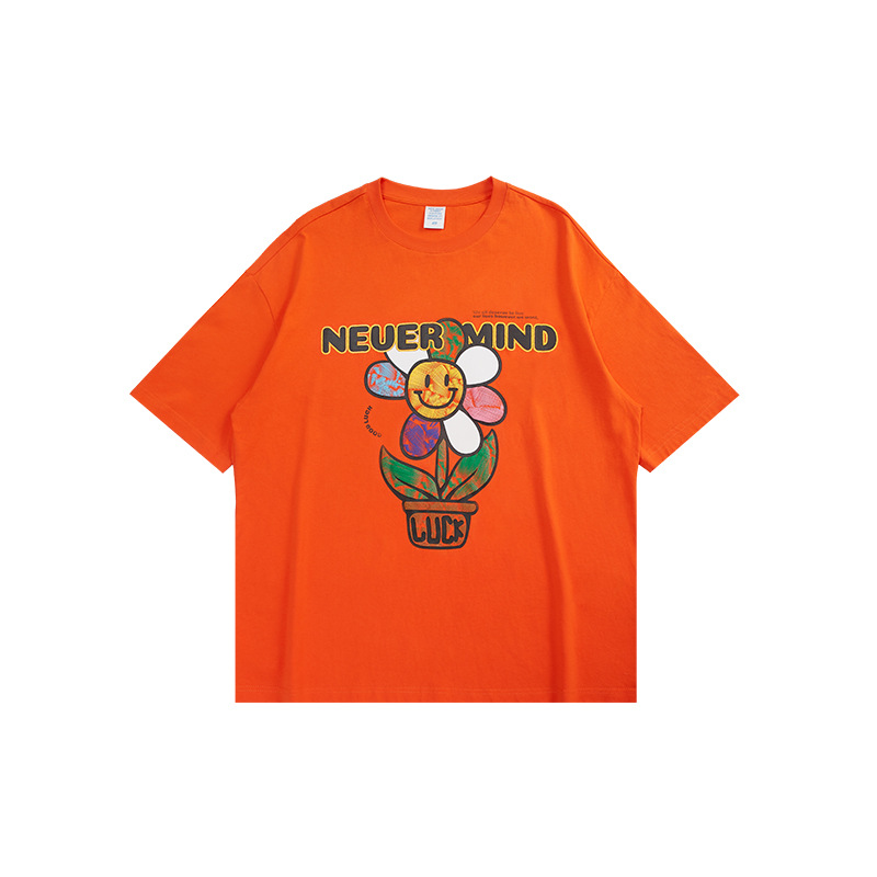 Summer Men Women Short Sleeve T-shirt Tee Pullover Tops Unisex Sweatshirt