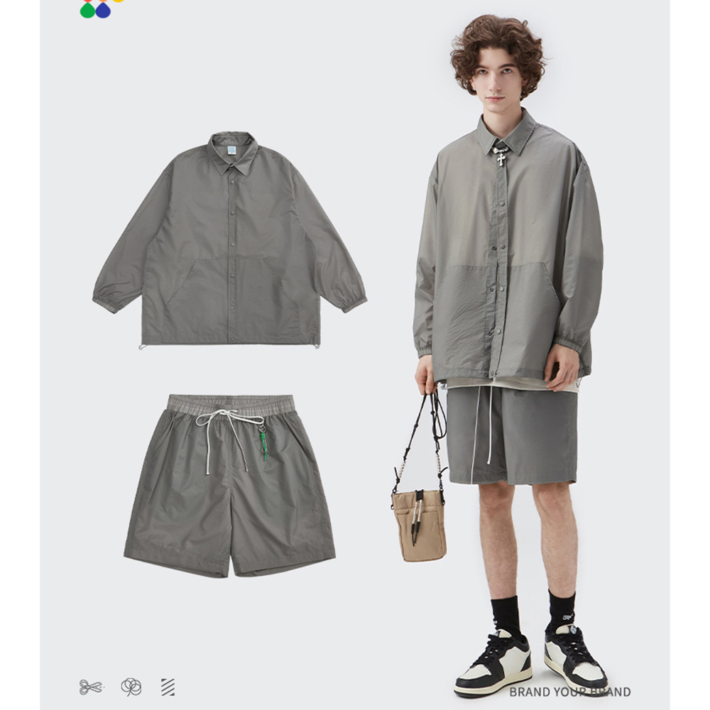 Women Men Two Piece Tracksuit Suit Wear Jackets Coat Pant Set Sweatwear