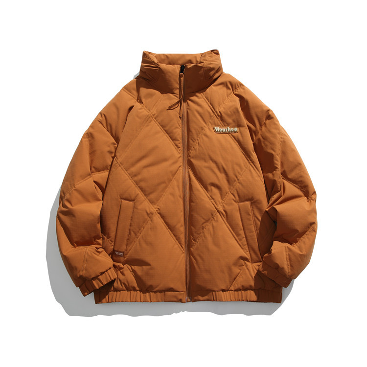 Women Men Down Jacket Hooded Coat Warm Winter Windproof Casual Parkas