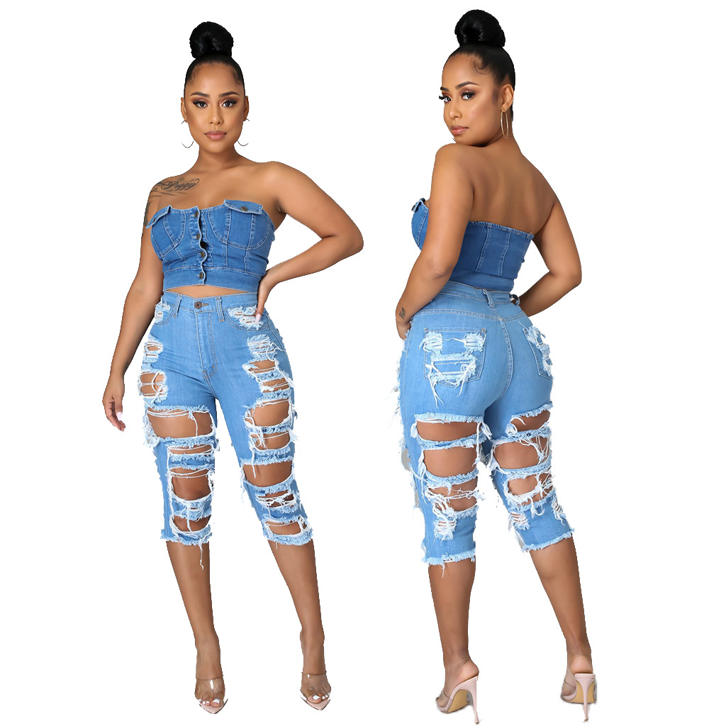 Fashion High Waist Stretch Jeans