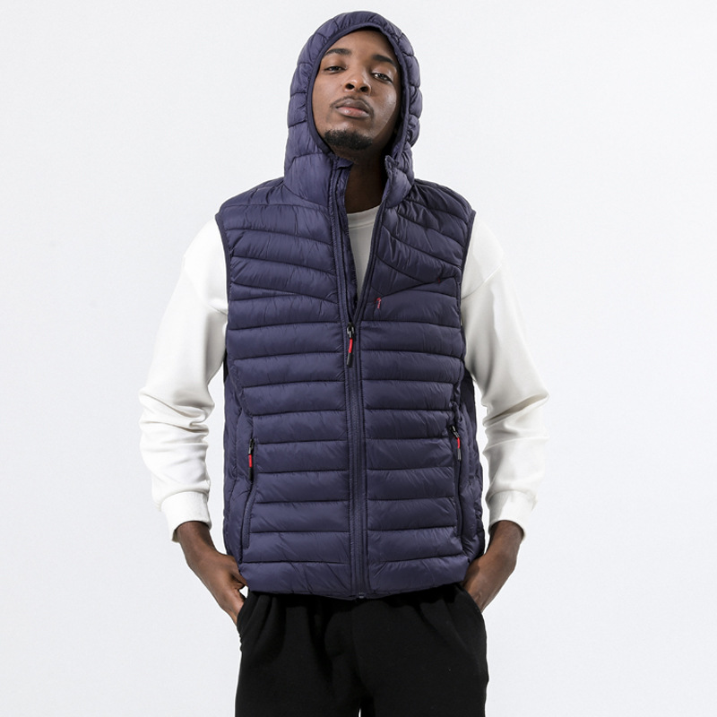 Women Men Down Vest Sleeveless Waistcoat Jacket Coat Winter Casual Parkas