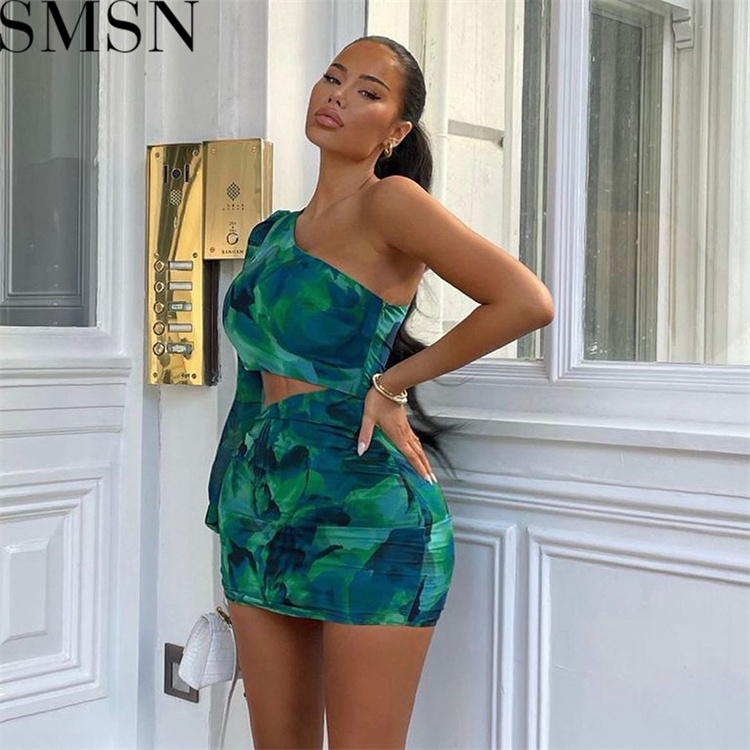 Plus Size Dress personality temperament commute stitching hip drawstring skirt dress women