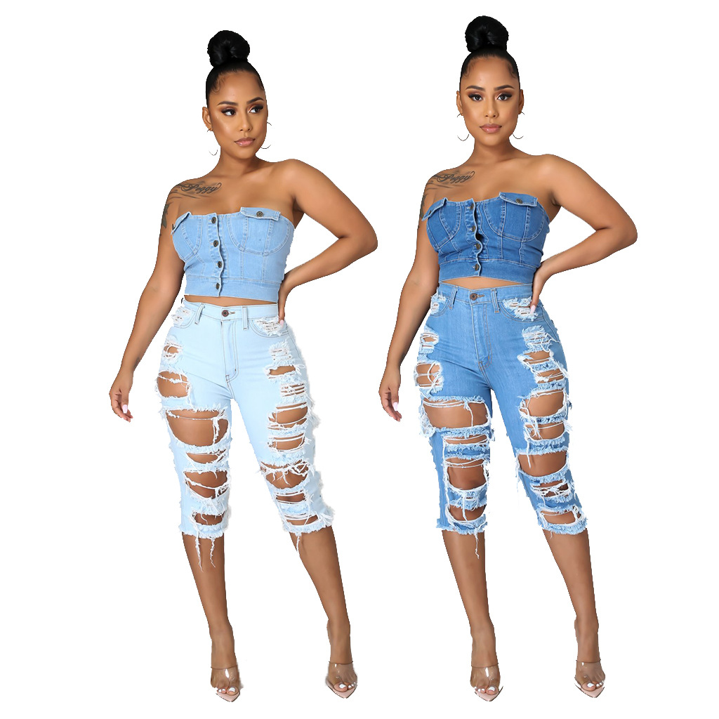 Fashion High Waist Stretch Jeans