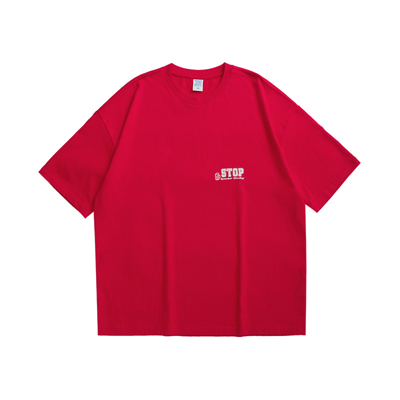 Summer Men Women Short Sleeve T-shirt Tee Pullover Tops Unisex Sweatshirt