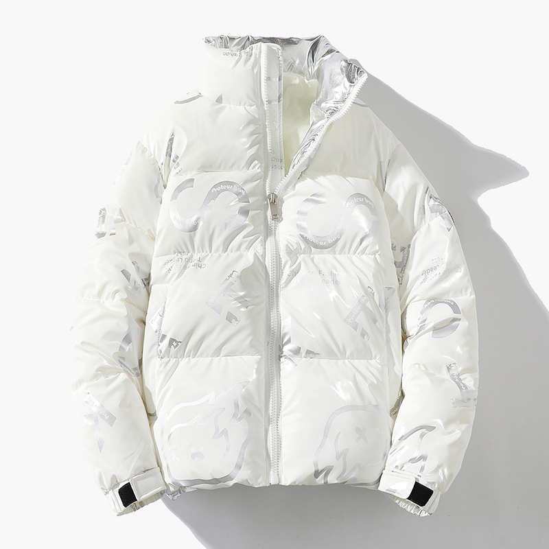 Women Men Cotton Jacket Coat Warm Winter Windproof Casual Padded Parkas