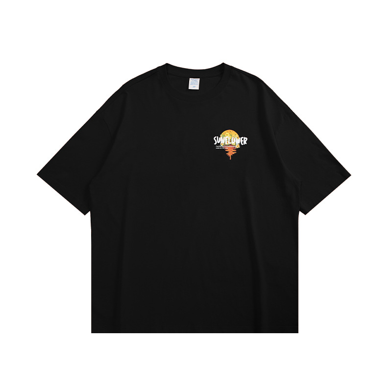 Summer Men Women Short Sleeve T-shirt Tee Pullover Tops Unisex Sweatshirt