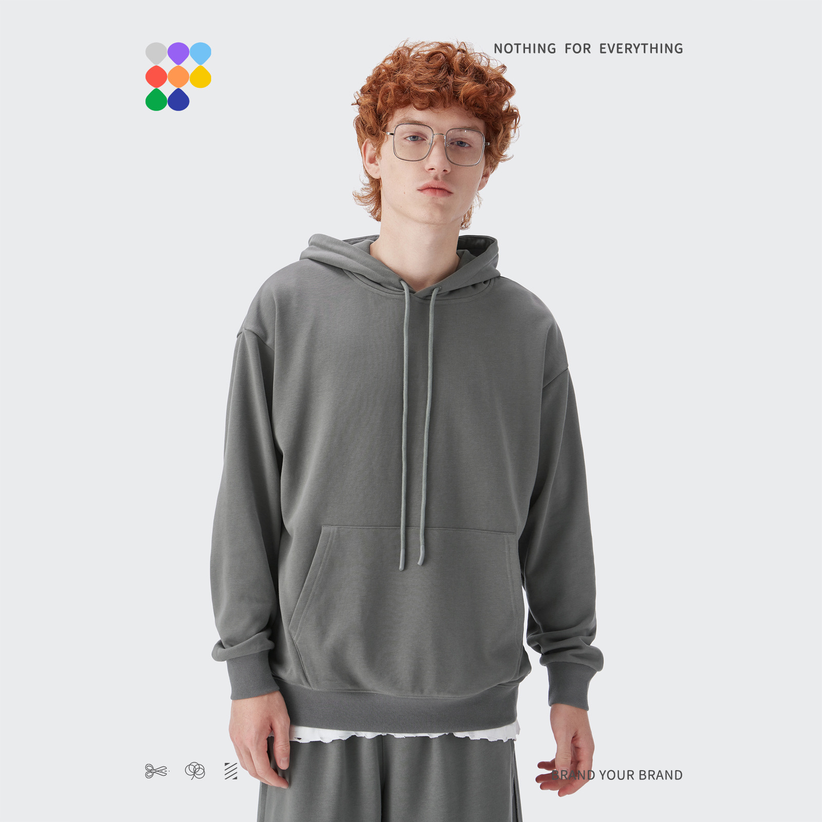 Women Men Two Piece Tracksuit Suit Hoodie Hooded Sweatshirt Pant Set Sweatwear