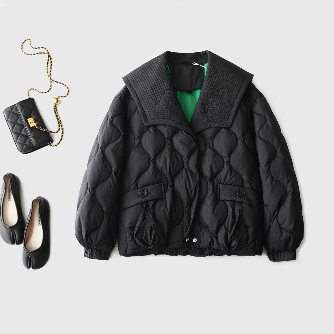 Women Men Down Jacket Hooded Coat Warm Winter Windproof Casual Parkas