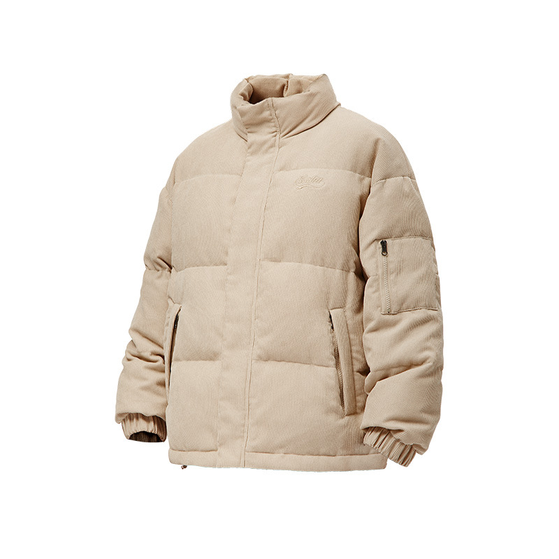 Women Men Down Jacket Hooded Coat Warm Winter Windproof Casual Parkas