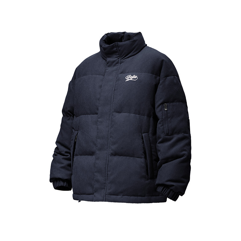 Women Men Down Jacket Hooded Coat Warm Winter Windproof Casual Parkas