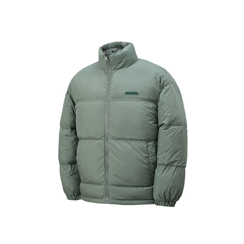 Women Men Down Jacket Hooded Coat Warm Winter Windproof Casual Parkas