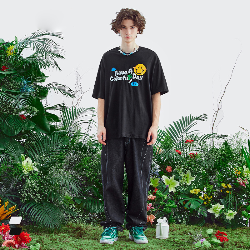 Summer Men Women Short Sleeve T-shirt Tee Pullover Tops Unisex Sweatshirt