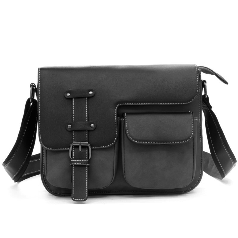 Men Messenger Canvas Shoulder Bag Laptop Bags Leather Goods Handbags Business