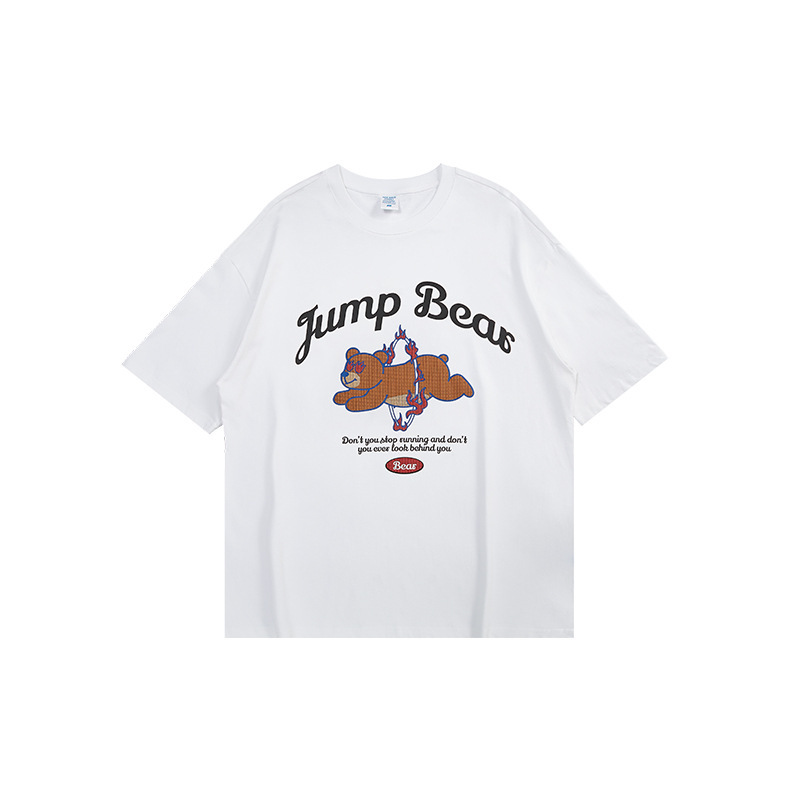 Summer Men Women Short Sleeve T-shirt Tee Pullover Tops Unisex Sweatshirt