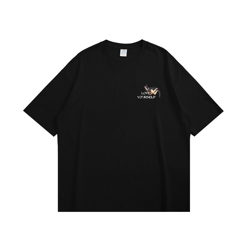 Summer Men Women Short Sleeve T-shirt Tee Pullover Tops Unisex Sweatshirt