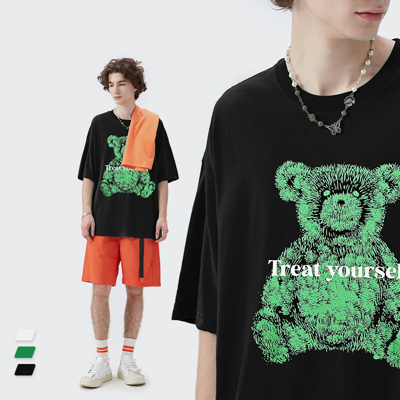 Summer Men Women Short Sleeve T-shirt Tee Pullover Tops Unisex Sweatshirt