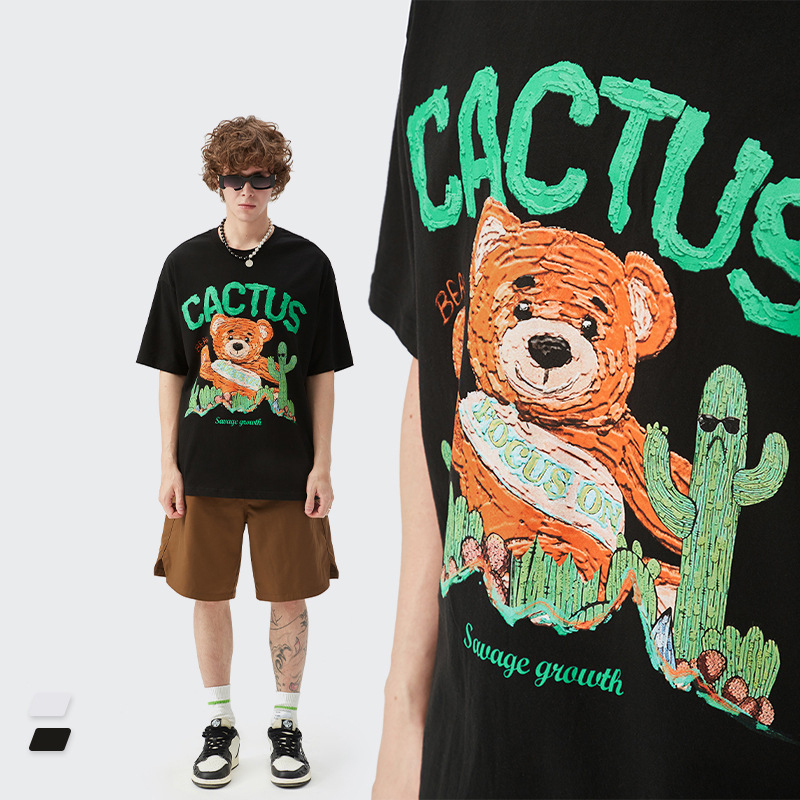 Summer Men Women Short Sleeve T-shirt Tee Pullover Tops Unisex Sweatshirt