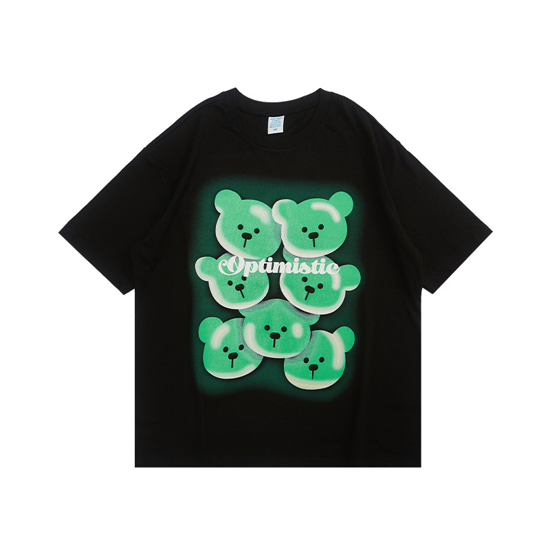 Summer Men Women Short Sleeve T-shirt Tee Pullover Tops Unisex Sweatshirt