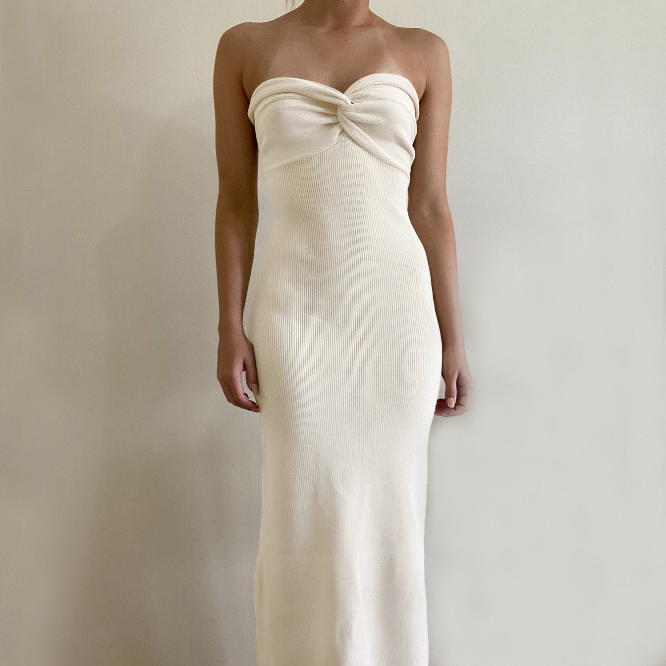 Casual Dress 2022 spring popular style knitted cross off shoulder fashion sexy woolen dress