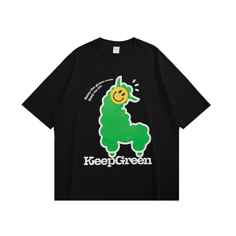 Summer Men Women Short Sleeve T-shirt Tee Pullover Tops Unisex Sweatshirt