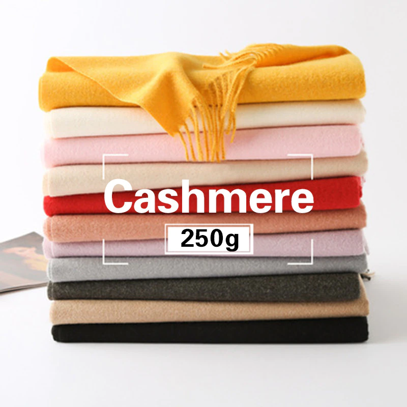 Women Men Logo Scarf Wool Cashmere Scarves Shawl Blanket Wrap Knit