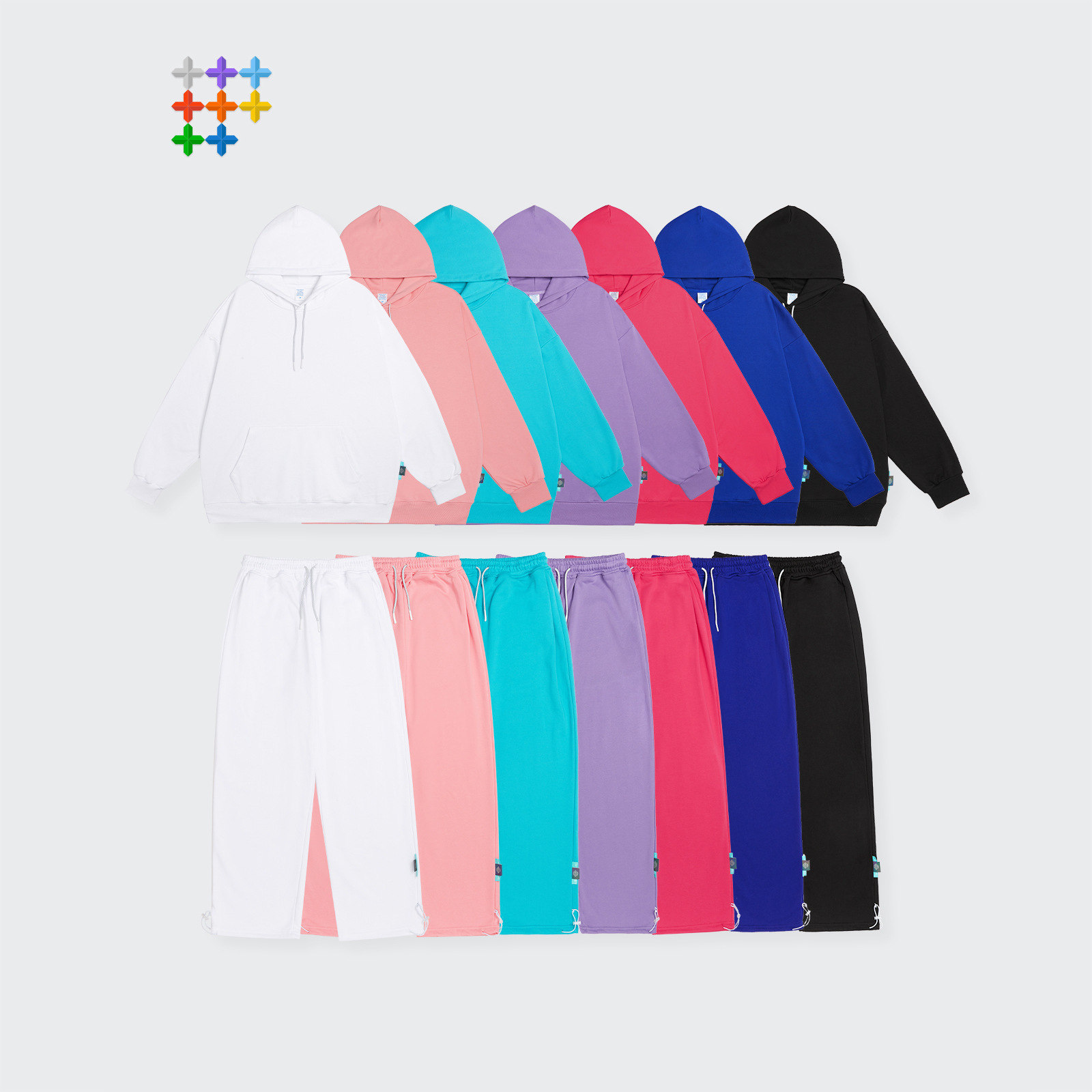 Women Men Tracksuit Gym Fitness Suit Running Jogging Sport Wear Jackets Coat Pant