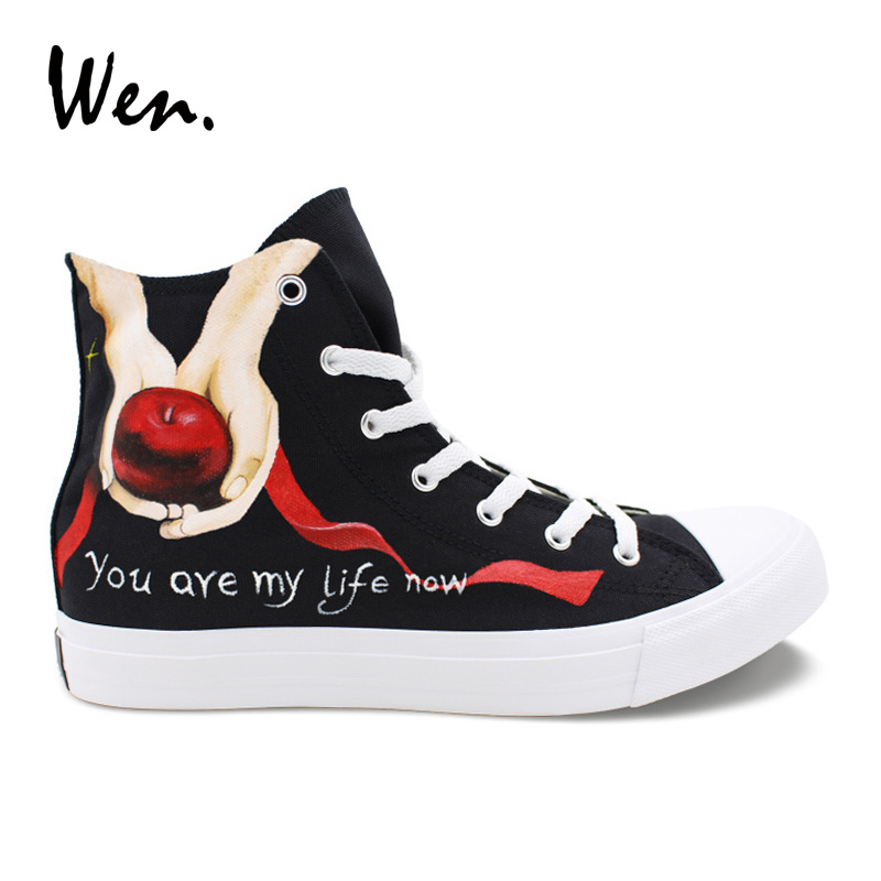 Men Women High Top Embroidered Sneakers Casual Trainers Athletic Shoes Unisex 35-44