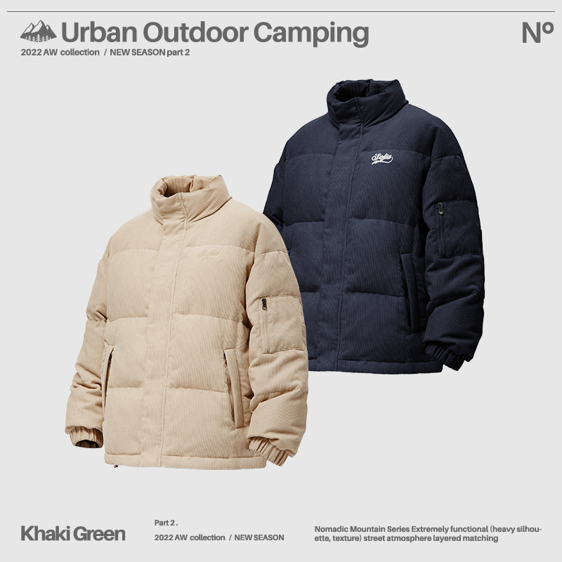 Women Men Down Jacket Hooded Coat Warm Winter Windproof Casual Parkas