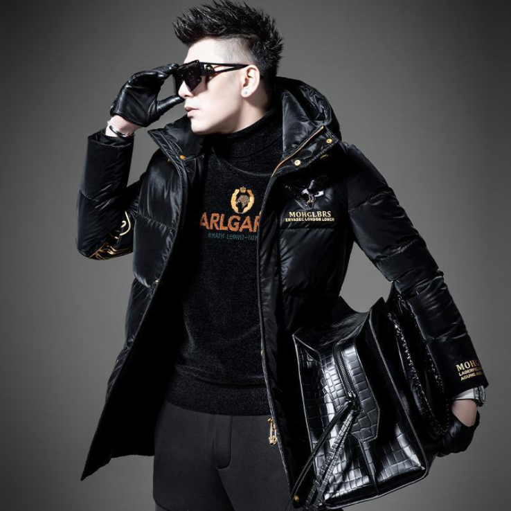 Men's Down Jacket Casaco Masculino New Winter Thicken Parka for Lovers Casual Male Coat Fashion Outerwear Jaqueta Para Hombre