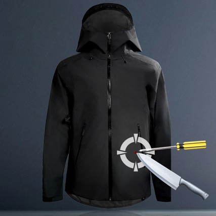 Multifunctional Anti-Stab Vest Level 5 Soft Inner Wear Anti-Stab Vest Anti-Cut Self-Defense Vest Soft Bulletproof Vest