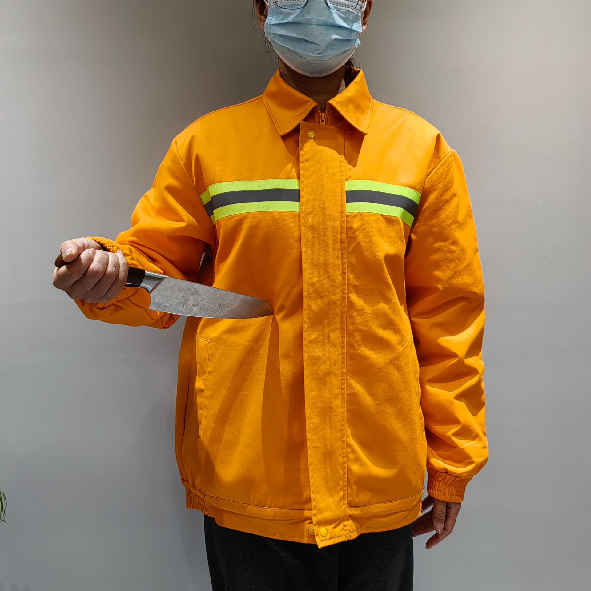 Anti-Stab Soft Armor Special Industry Anti-Stab Anti-Cut Clothing Glass Factory Cutting Machine Steel Plate Factory Anti-Stab Clothing Source Factory