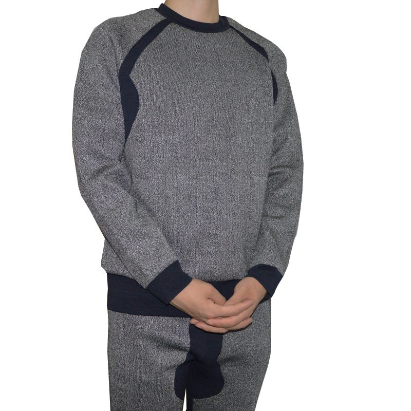 New Long Sleeve Space Cotton Spliced Cut-Resistant Garment Level 5 Cut-Resistant Wear-Resistant Comfortable Tear-Resistant Bite-Resistant Safety Protective Clothing Wholesale