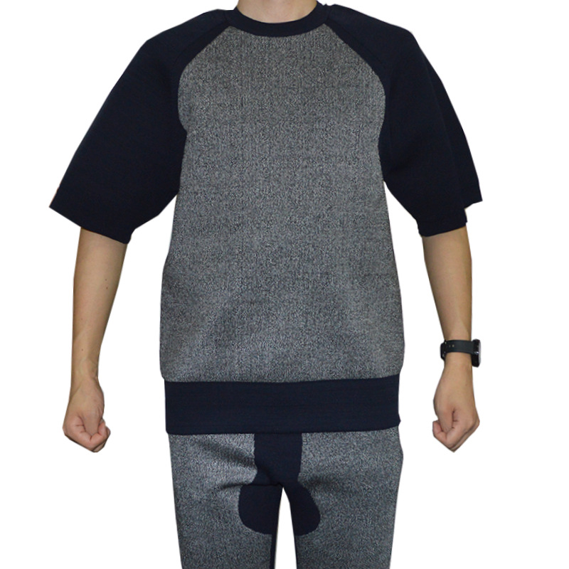 New Anti-Cut Space Cotton Spliced Short Sleeve Anti-Puncture Wear-Resistant Safety Protective Security Clothing Wholesale