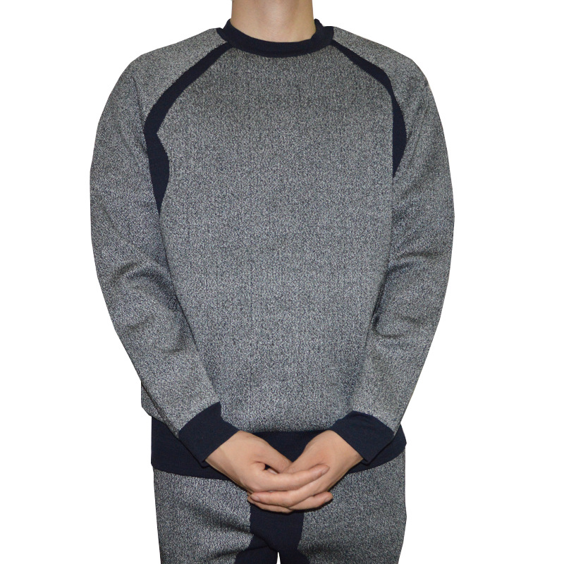 New Long Sleeve Space Cotton Spliced Cut-Resistant Garment Level 5 Cut-Resistant Wear-Resistant Comfortable Tear-Resistant Bite-Resistant Safety Protective Clothing Wholesale