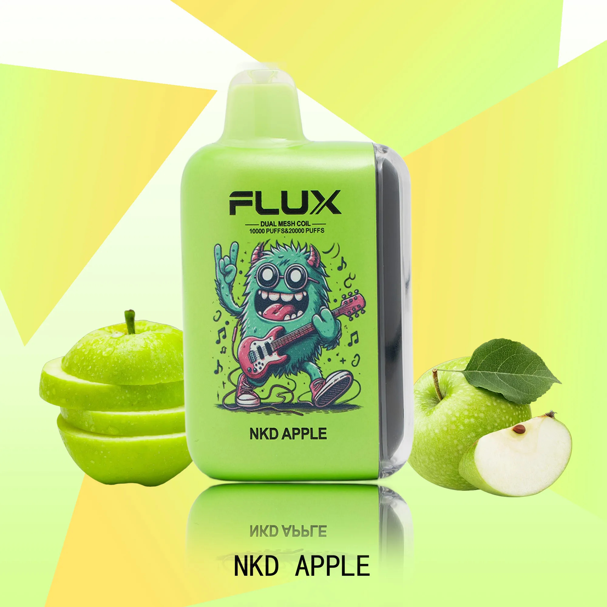 FLUX NKD APPLE 20000 PUFFS by Roocigar - RooCig
