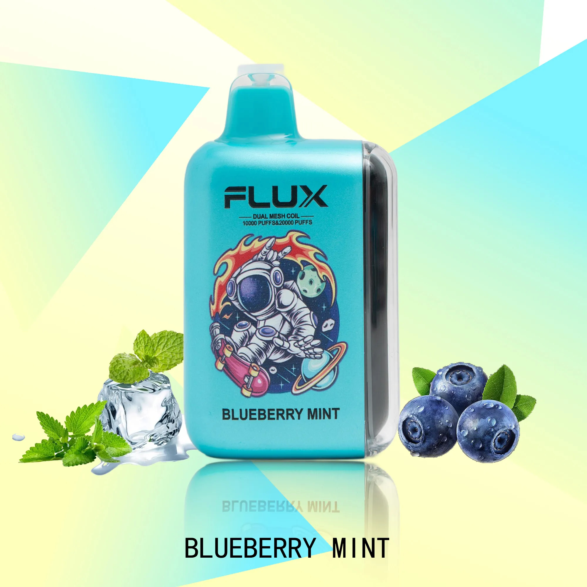 FLUX BLUEBERRY MINT 20000 PUFFS by Roocigar - RooCig