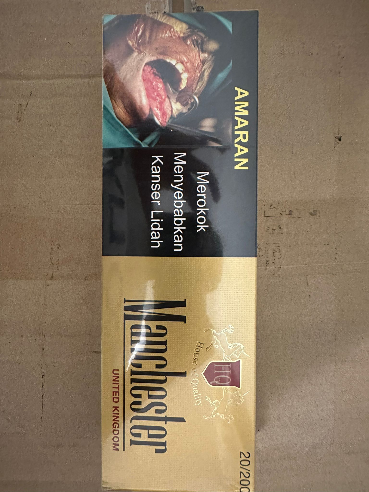 Manchester United Kingdom Gold （Malaysian version）by Roocigar - RooCig