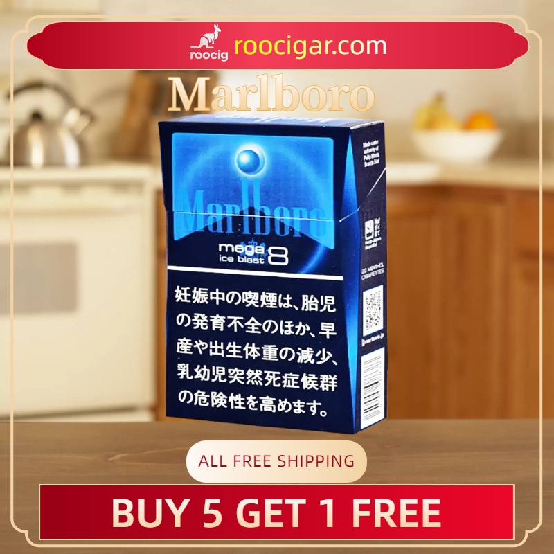 Marlboro Ice Blast Mega 8mg(Japan) by Roocigar - RooCig