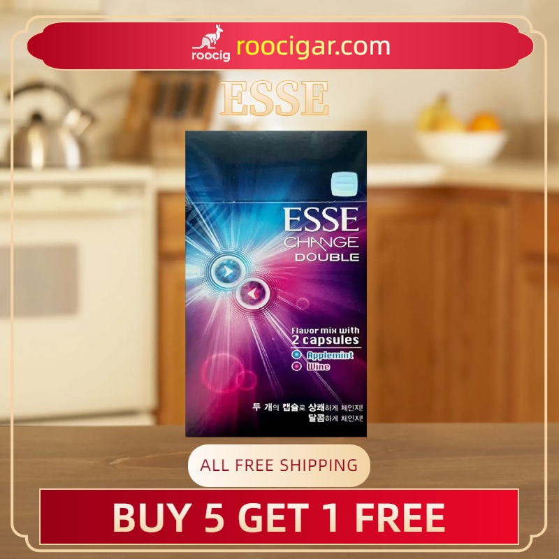 ESSE Change Double Applemint Wine by Roocigar - RooCig
