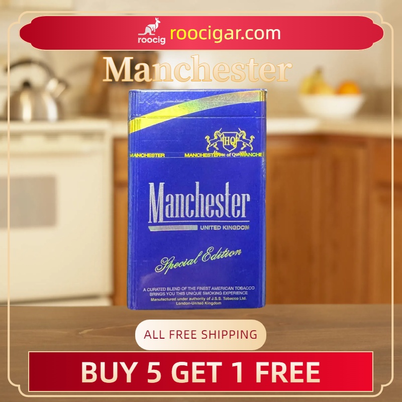Manchester Blue Special Edition（only 5 cartons）by Roocigar - RooCig