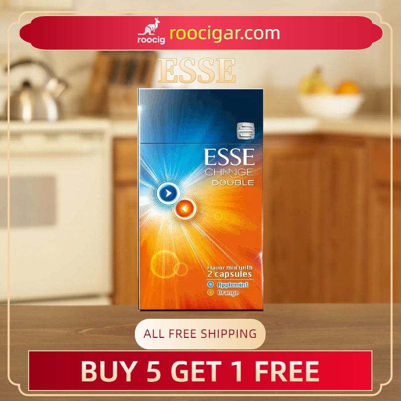 ESSE Change Double Applemint Orange by Roocigar - RooCig