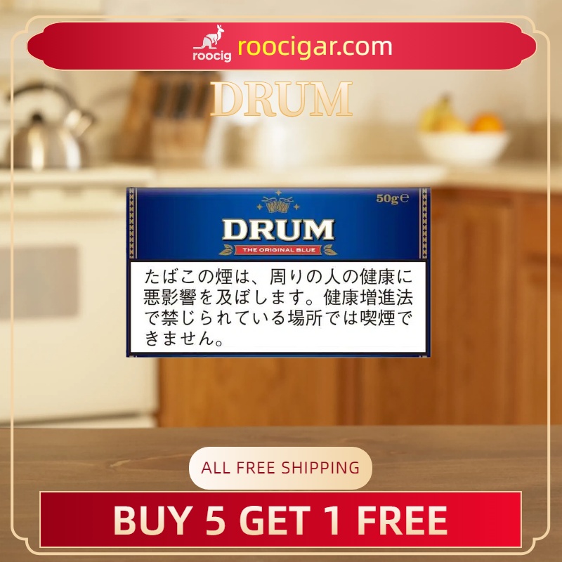 Drum The Original Tobacco by Roocigar - RooCig