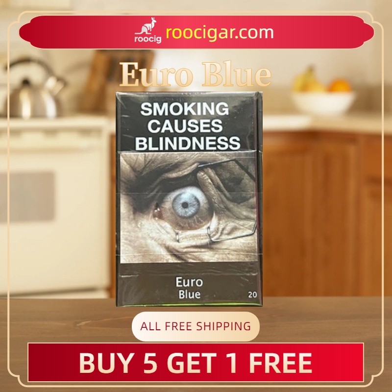 Euro blue (Defective product: yellow spots) by Roocigar - RooCig