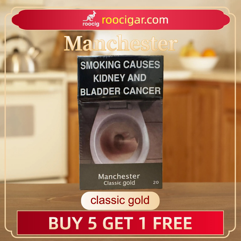 Manchester classic gold by Roocigar - RooCig