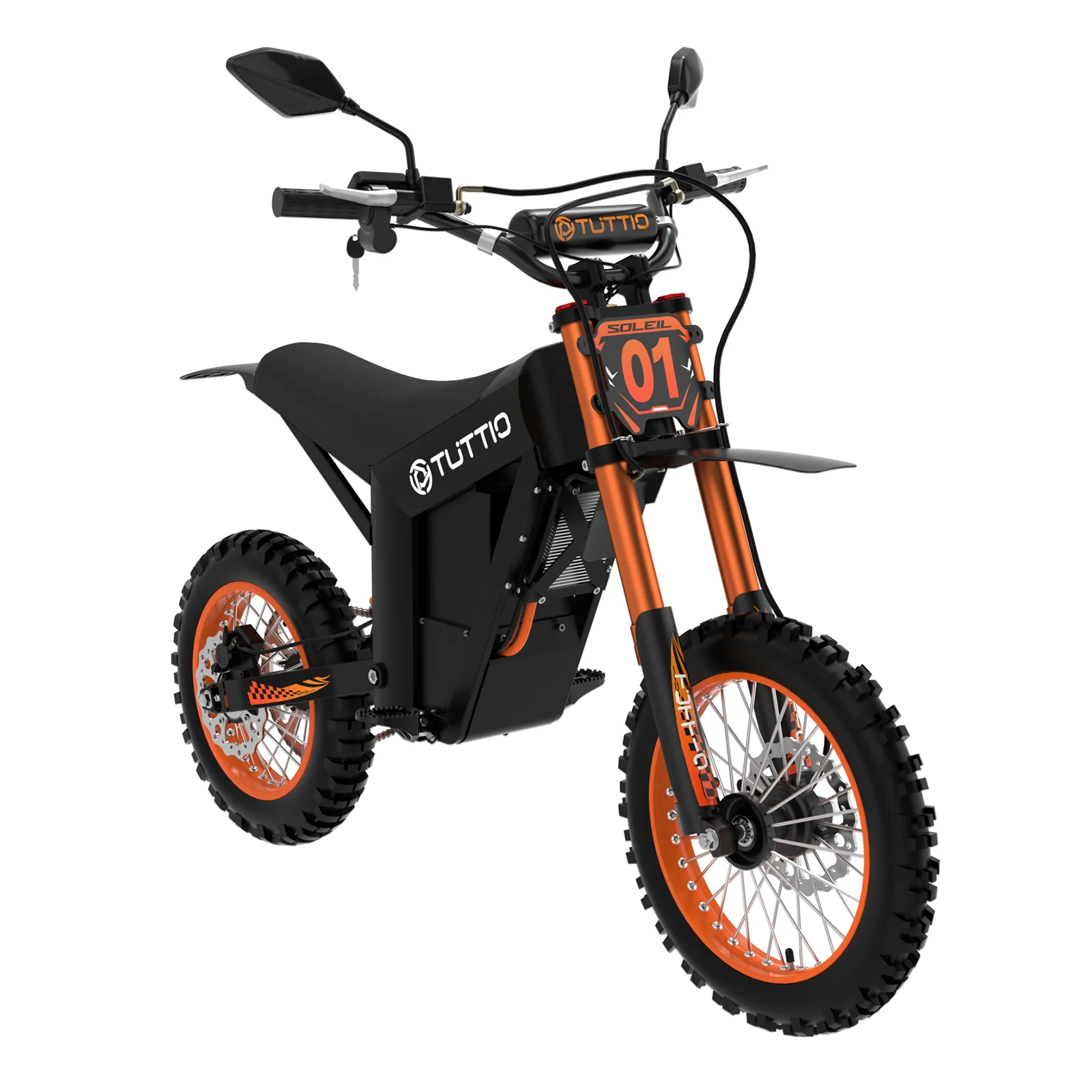 Tuttio Soleil01 Electric Bike With Mirror